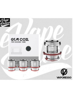 DESTOCKAGE boite de 3 Résistances GTM COIL CASCADE - Vaporesso - e-vapeonline.com