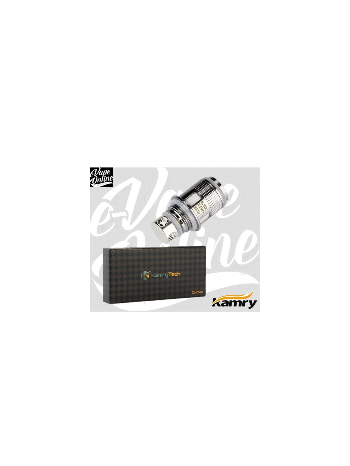 Pack de 5 Résistances K1000 - Kamry - e-vapeonline.com