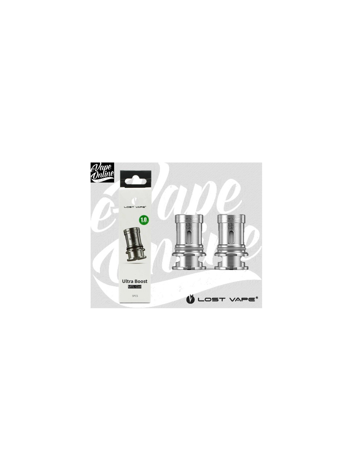DESTOCKAGE de Résistances M1/M2/MTL Q ULTRA BOOST - Lost Vape - e-vapeonline.com