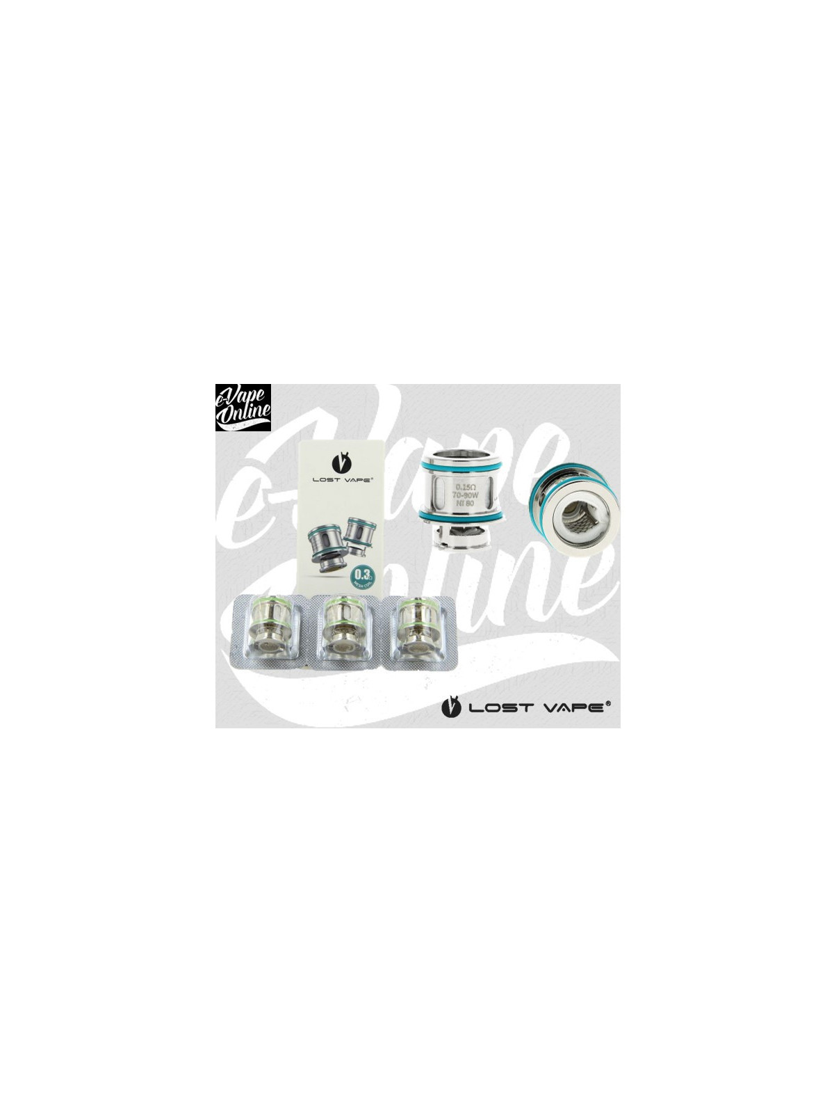 Déstockage de Résistances UB PRO P1 URSA 0.15ohm - Lost vape - e-vapeonline.com