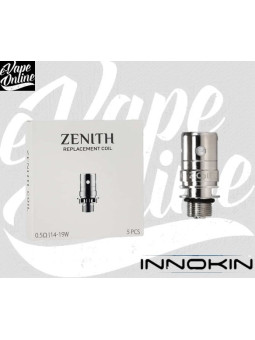 Pack de 5 Résistances ZENITH - Innokin - e-vapeonline.com