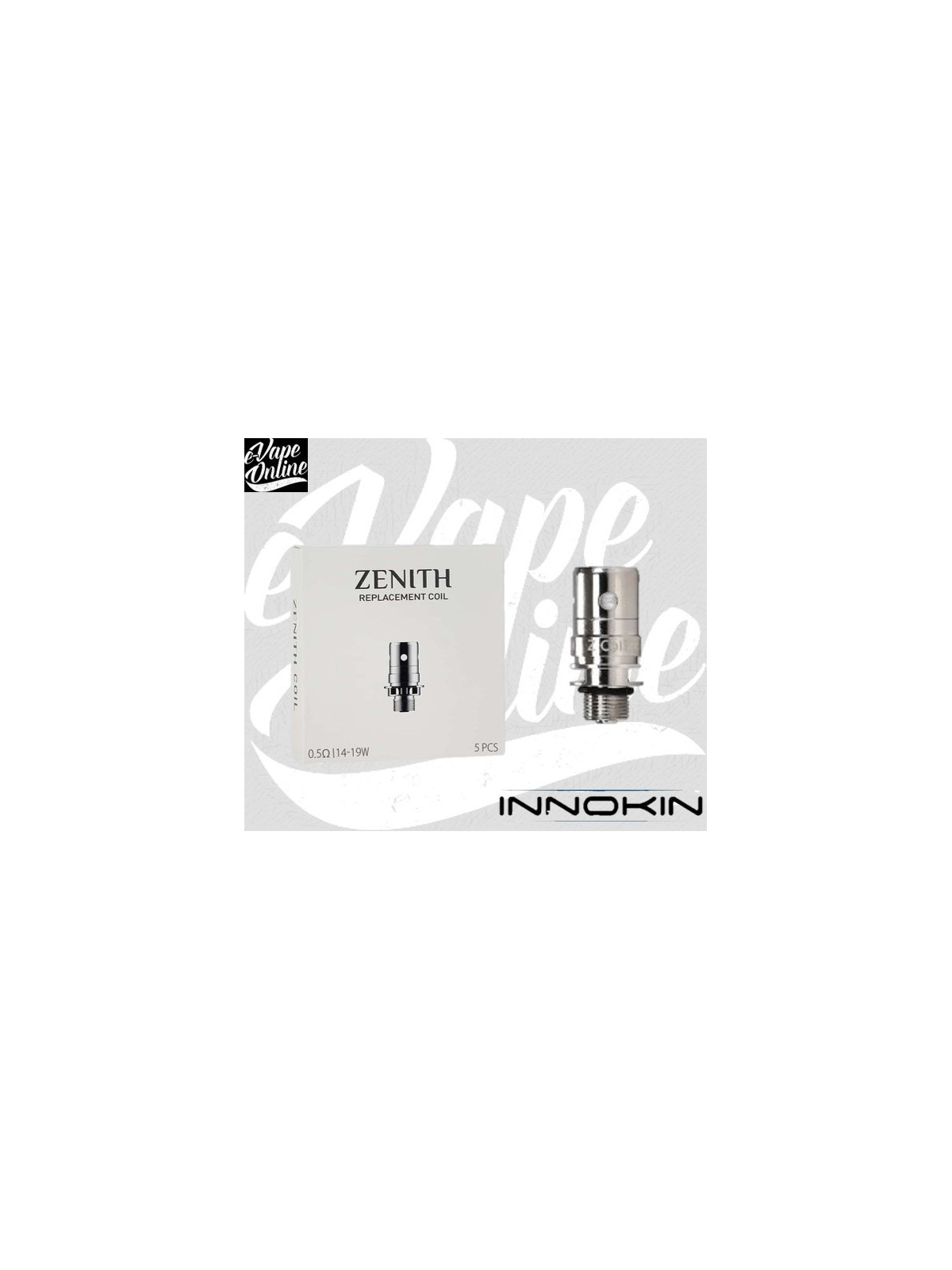 Pack de 5 Résistances ZENITH - Innokin - e-vapeonline.com