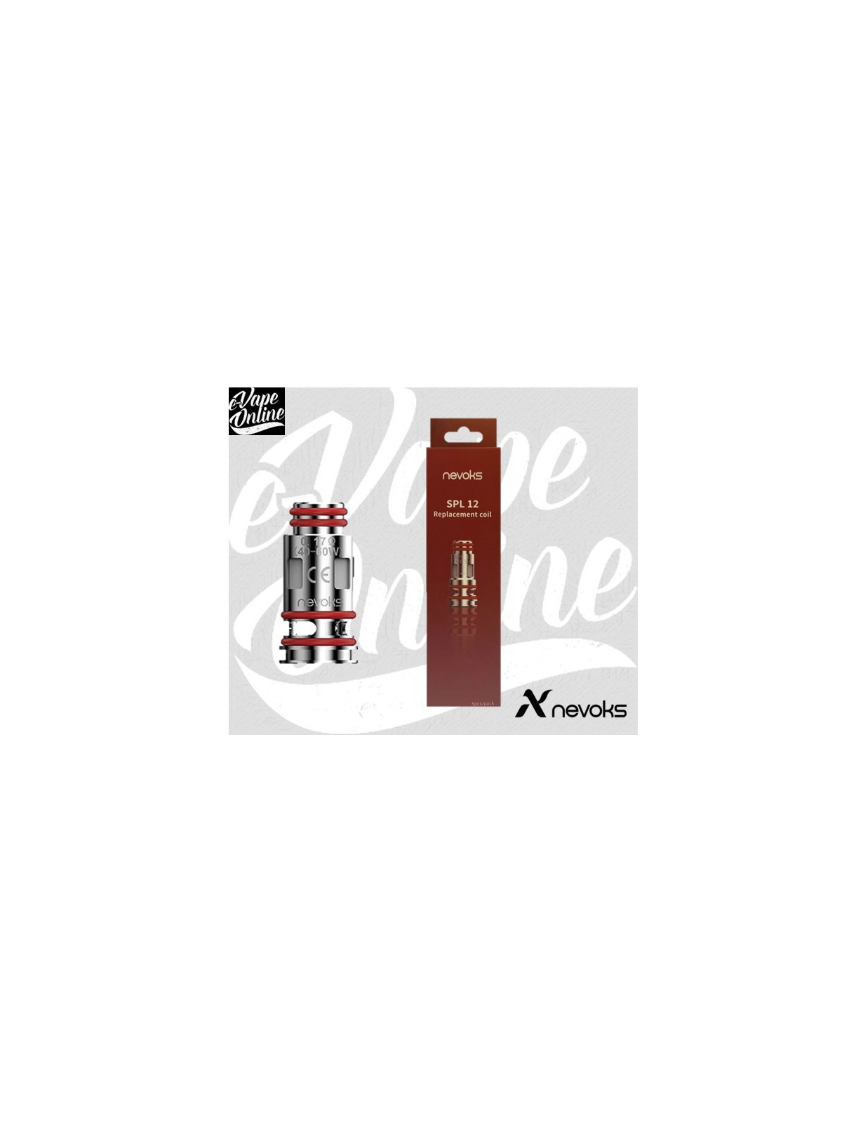 Pack de 5 Résistances SPL12 - Nevoks - e-vapeonline.com