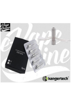 Pack de 5 Résistances T2 1.8 ohm - Kanger - e-vapeonline.com