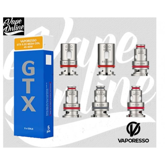 Résistances GTX - Vaporesso