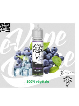 E-Liquide - MYRTILLE Glacée 50ml 50ml - Silver Fox - e-vapeonline.com