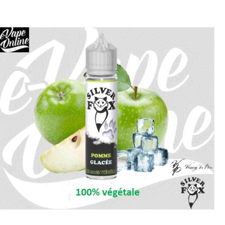 E-Liquide - POMME GLACéE 50ml - Silver Fox