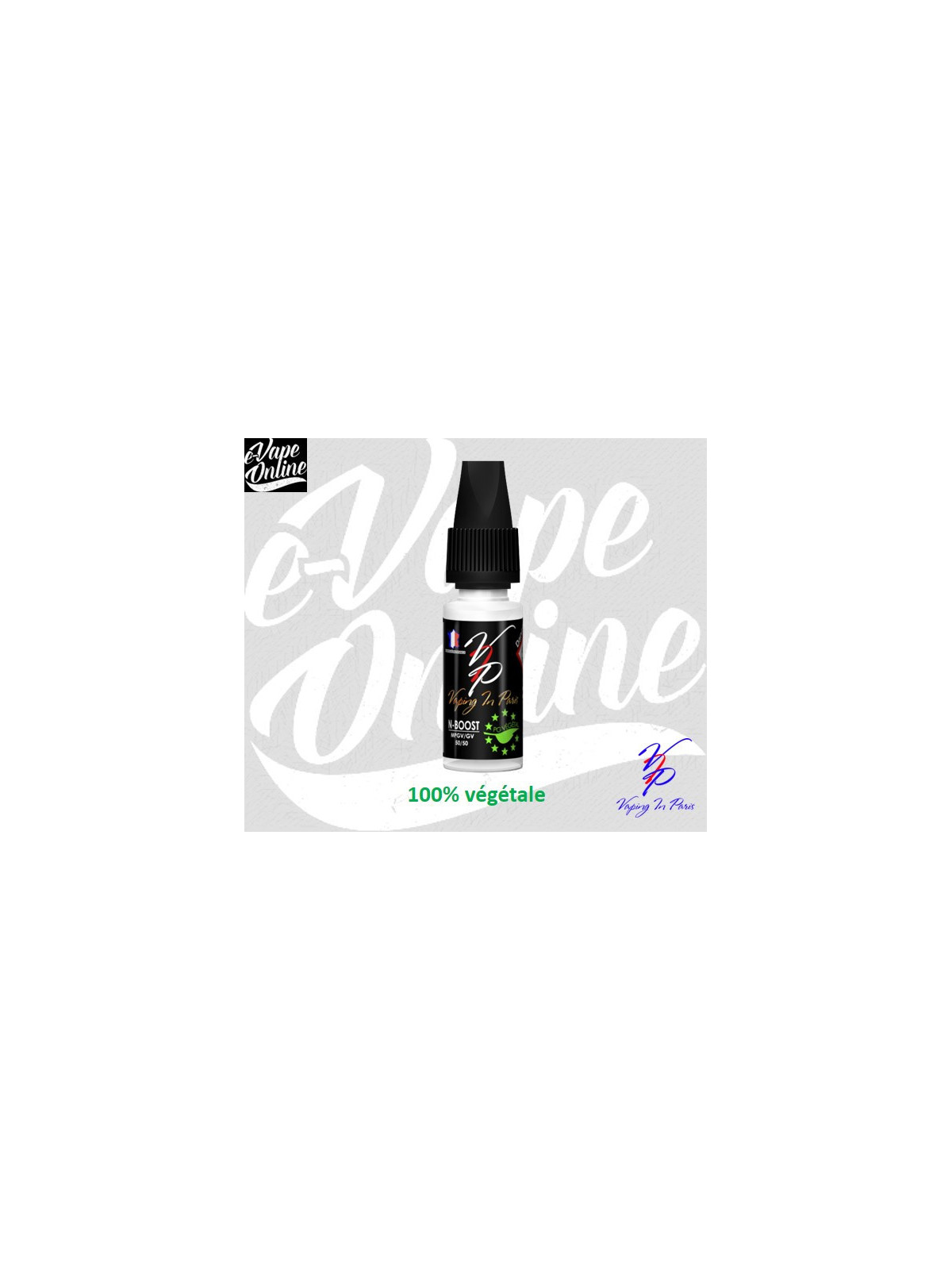 BOOSTER NICOTINE 50/50 100% végétal - VIP - e-vapeonline.com
