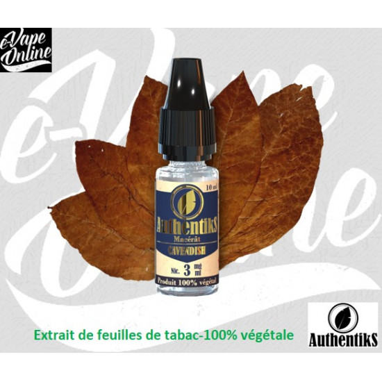 E-Liquide - CAVENDISH 10ml...