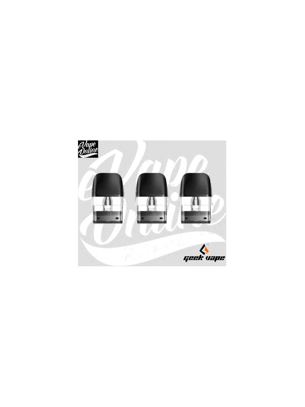 Pack de 3 Cartouches 2ML/3ML - SONDER/WENAX Q - Geekvape - e-vapeonline.com