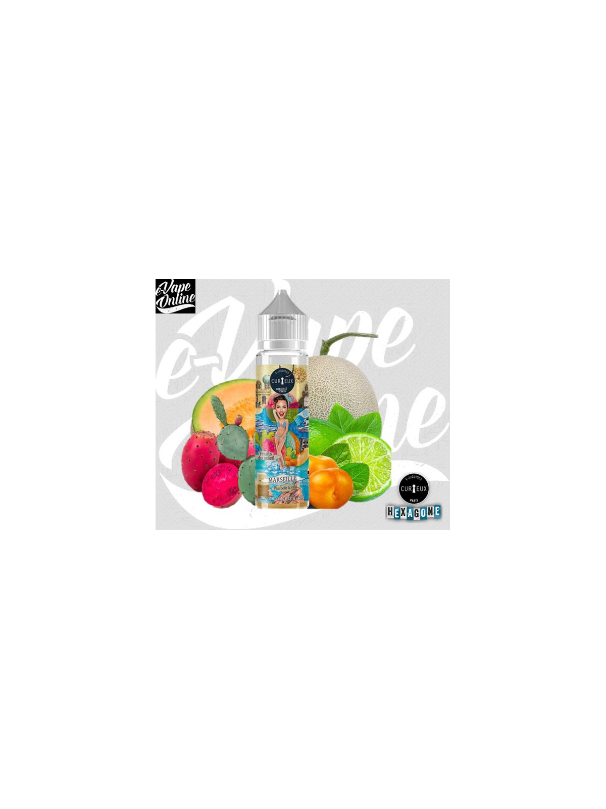 E-Liquide - MARSEILLE 50ml - Hexagone - Curieux - e-vapeonline.com