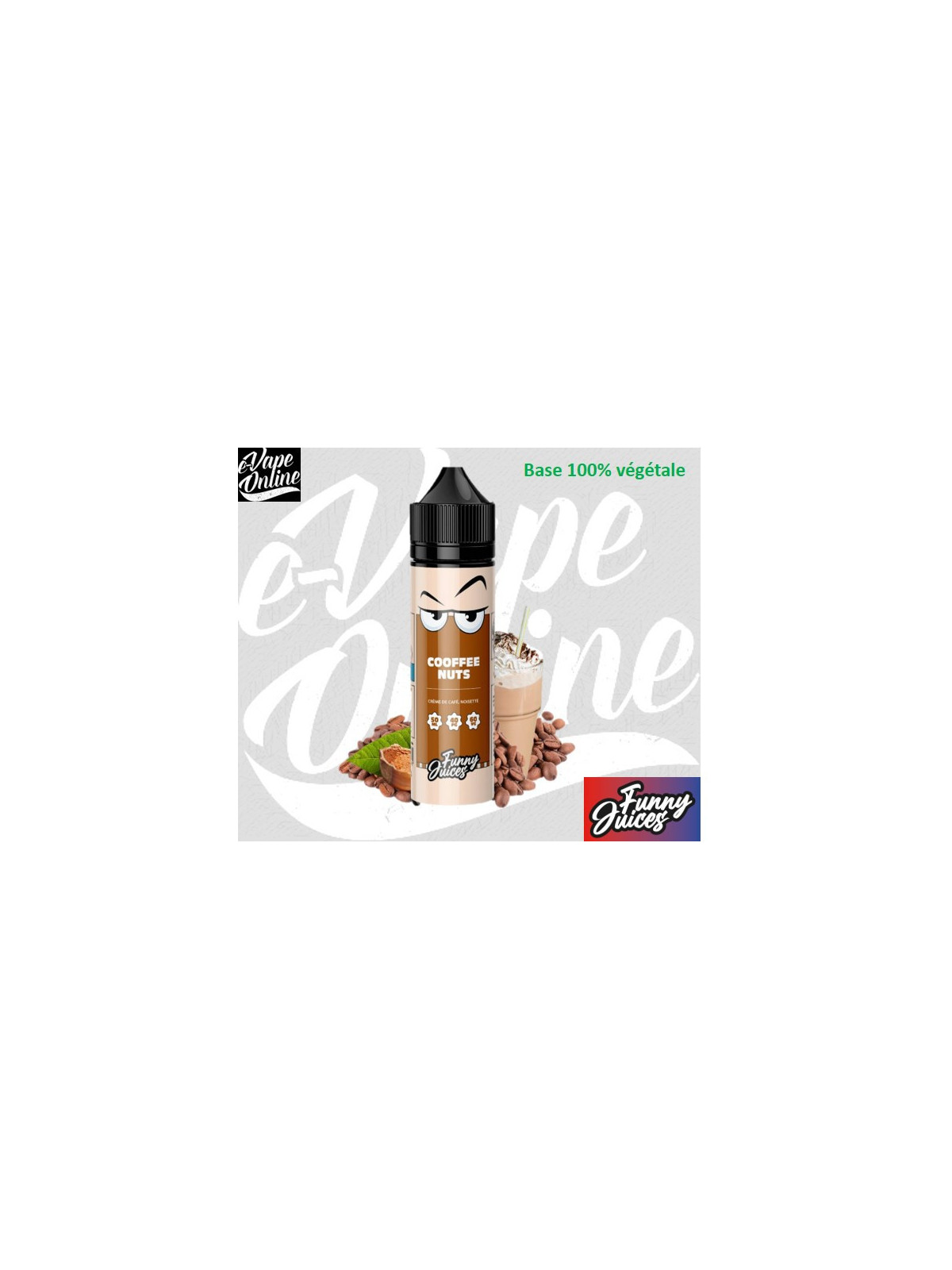 E-Liquide - COOFEE NUTS 50 ml - Funny Juices