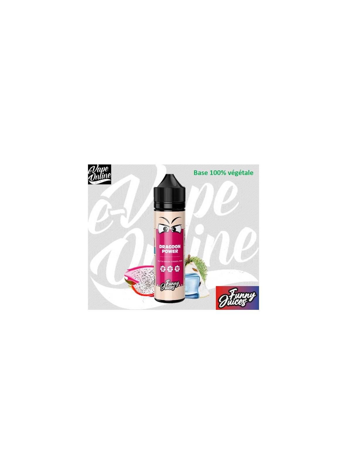 E-Liquide - DRAGOON POWER 50 ml - Funny Juices