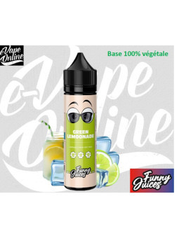 E-Liquide - GREEN LEMOONADE 50 ml - Funny Juices - e-vapeonline.com