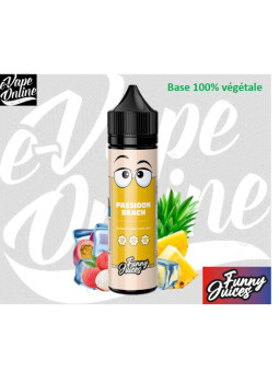 E-Liquide - PASSIOON BEACH 50 ml - Funny Juices