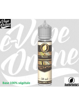 E-Liquide - DARK VIRGINIA 50ml - Authentiks - e-vapeonline.com
