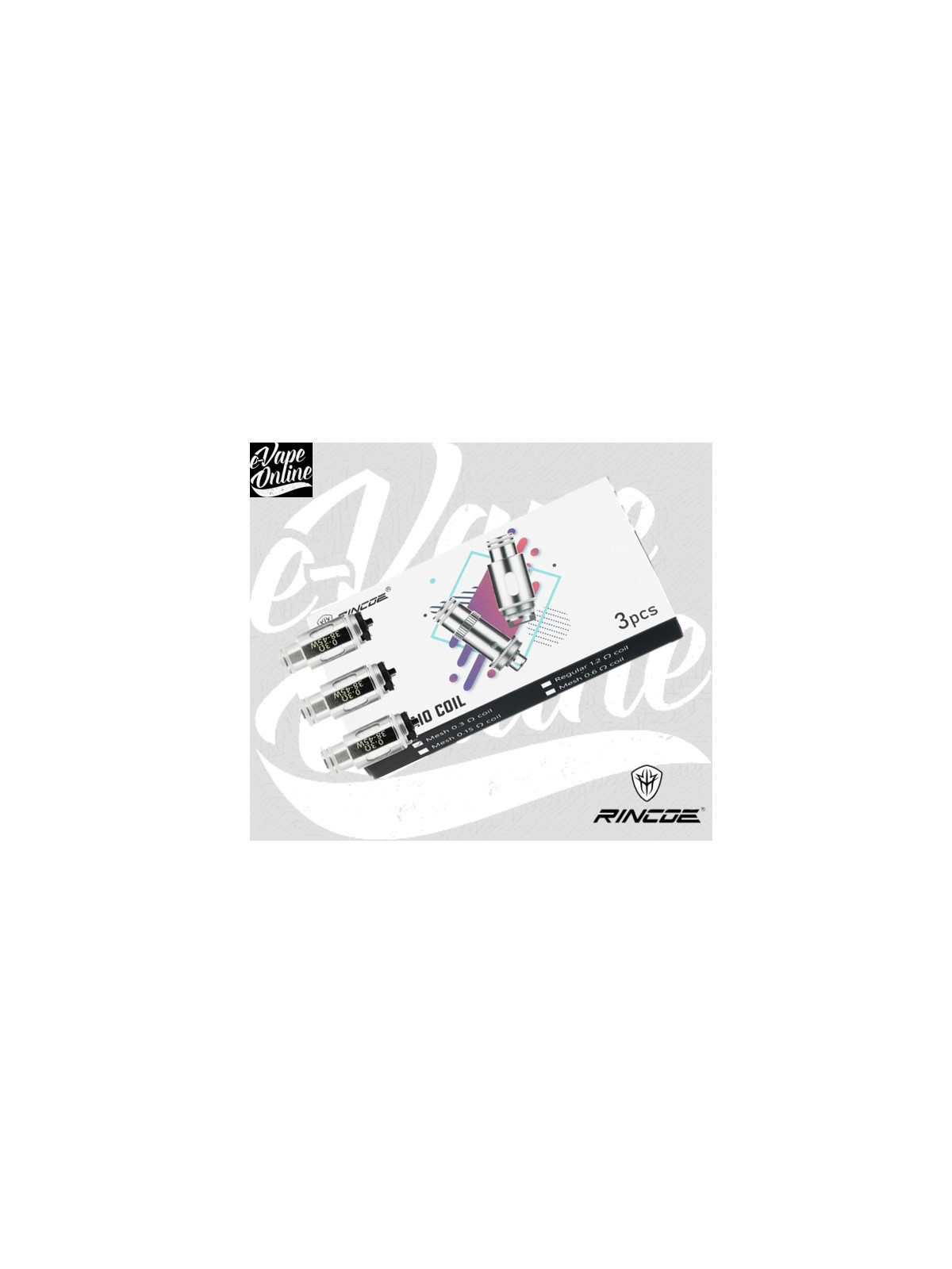 Résistances MANTO AIO PLUS II - RINCOE - e-vapeonline.com