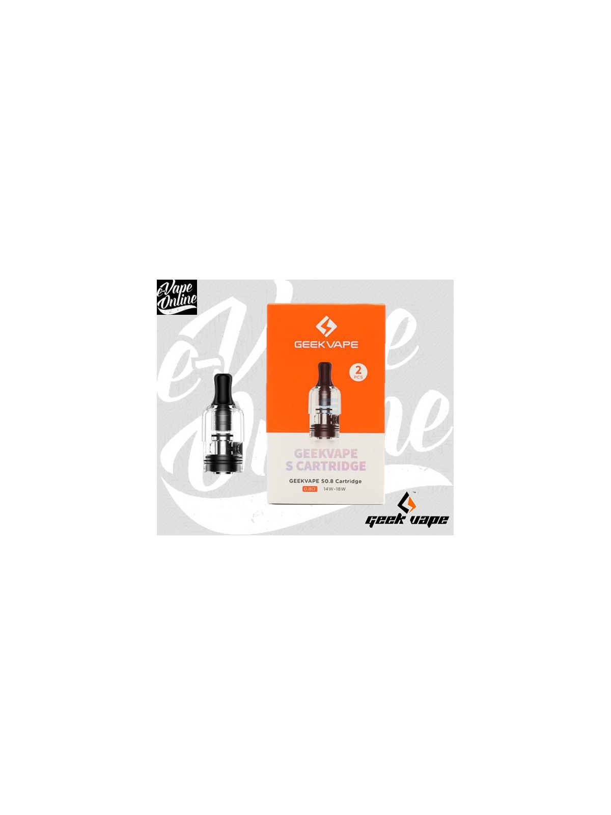 Pack de 2 Cartouches WENAX S3 - Geekvape - e-vapeonline.com