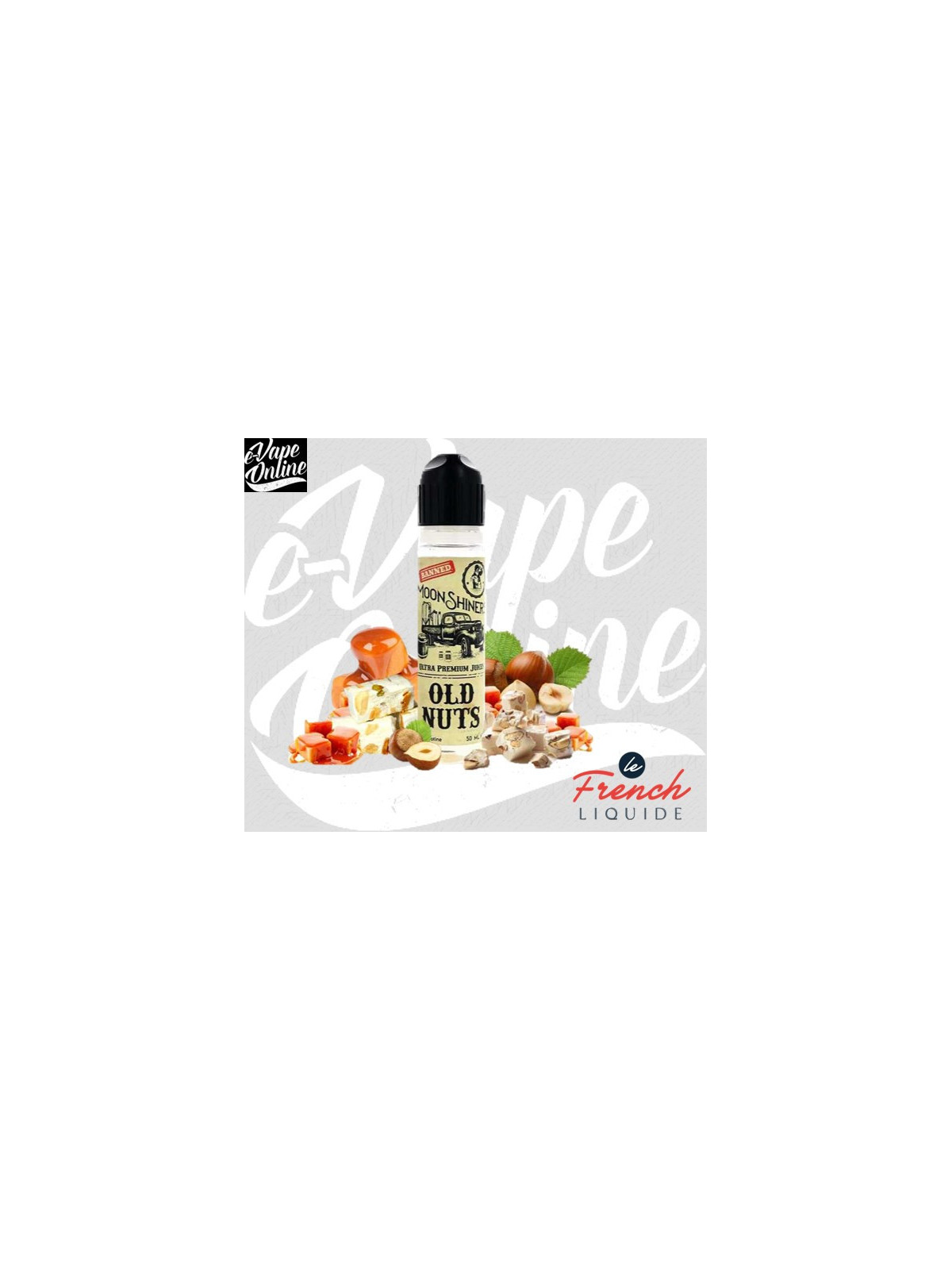 E-Liquide -OLD NUTS 60ml - Moonshiners - e-vapeonline.com
