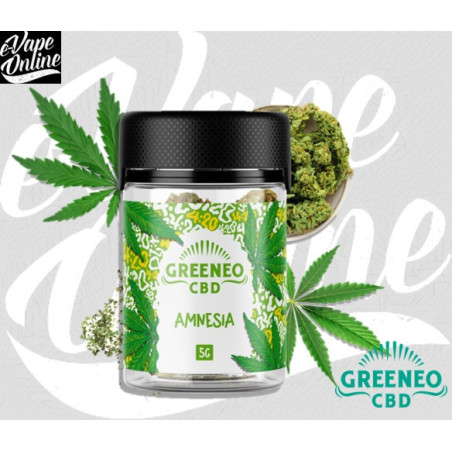 Fleurs CBD - AMNESIA - Greeneo - e-vapeonline.com