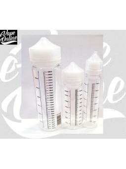 DIY - FLACONS GRADUES PET ML+ MG - e-vapeonline.com