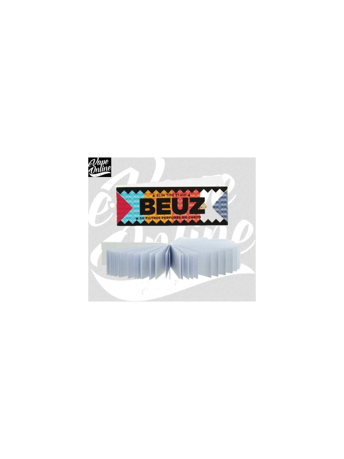 CBD- FILTRES CARTONS - BEUZ - e-vapeonline.com