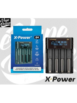 CHARGEUR 4 ACCU M4 - X POWER