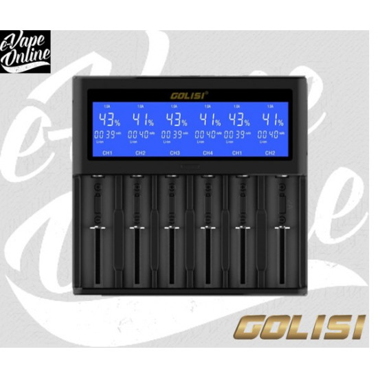 CHARGEUR 6 ACCUS S6 LCD -...