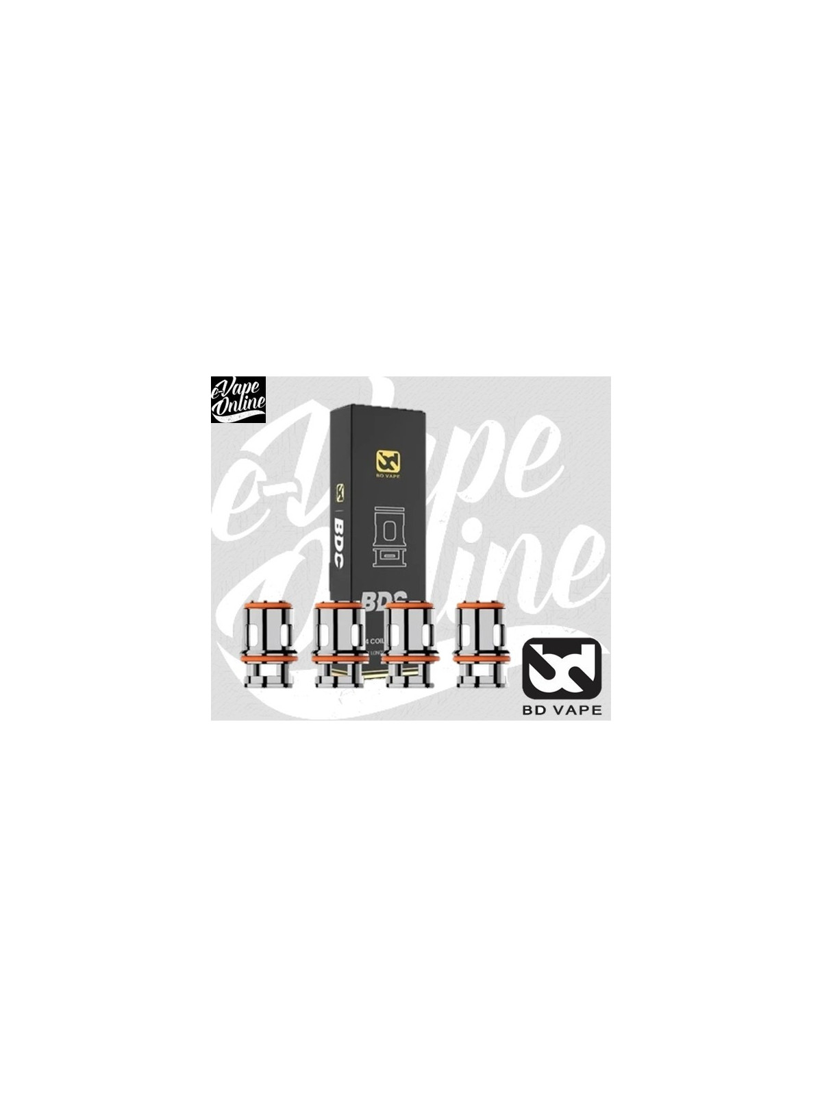 Pack de 4 Résistances - BDC - BD Vape
