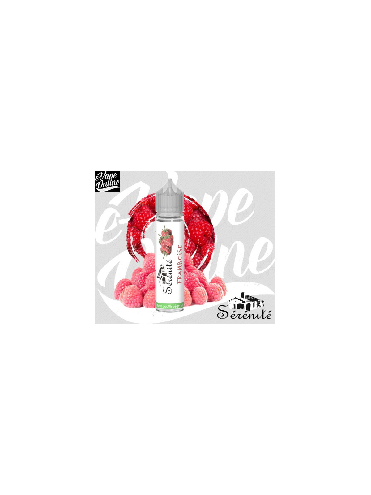 E-Liquide - FRAMBOISE 40ml - SERENITE