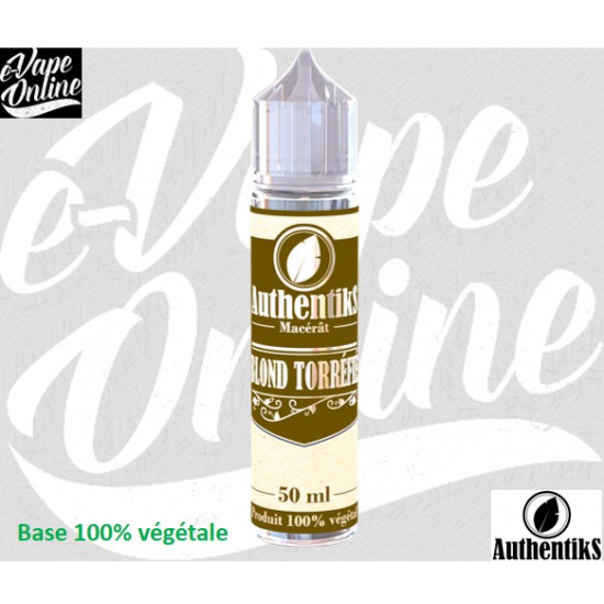 E-Liquide - BLOND TORREFIE...