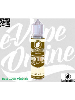 E-Liquide - BLOND TORREFIE 50ml - Authentiks - e-vapeonline.com