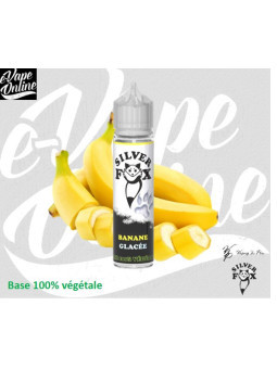 E-Liquide - BANANE GLACéE 50ml - Silver Fox - e-vapeonline.com