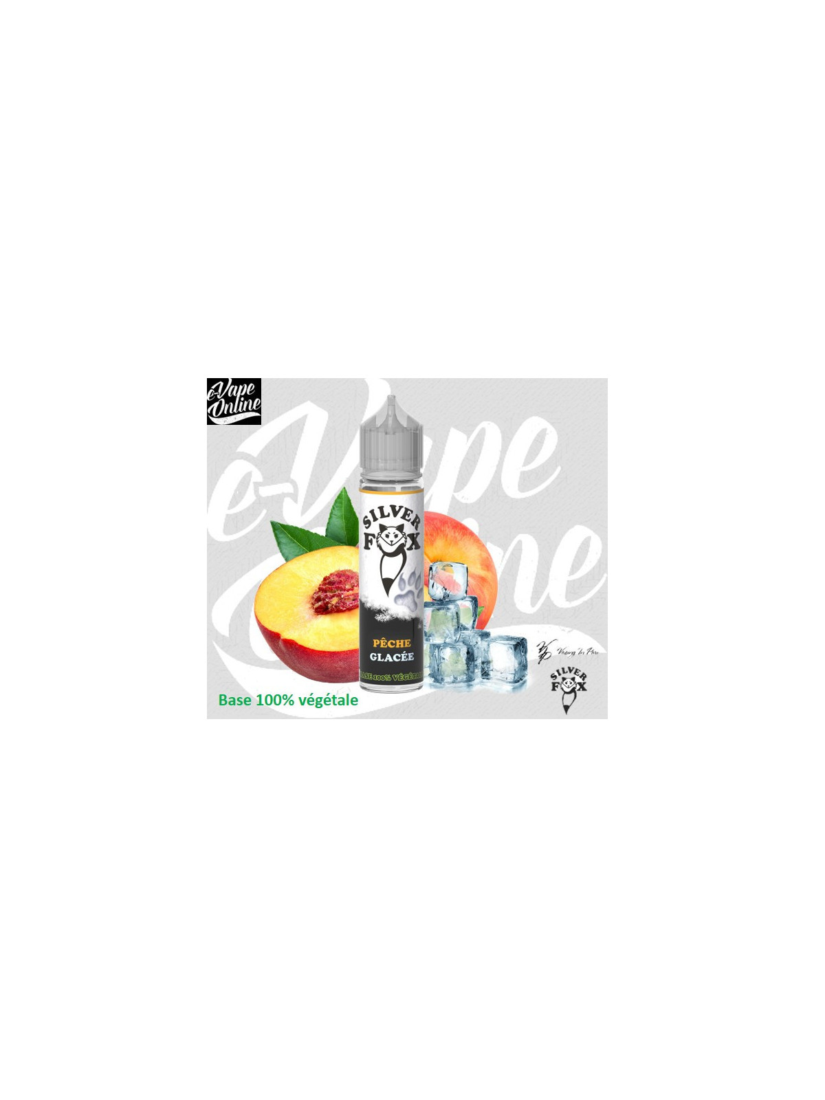 E-Liquide - PECHE GLACé 50ml - Silver Fox