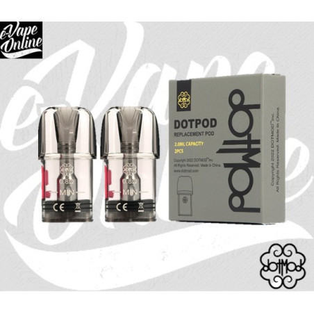 Pack de 2 Cartouches - DOTPOD SERIES - Dotmod - e-vapeonline.com