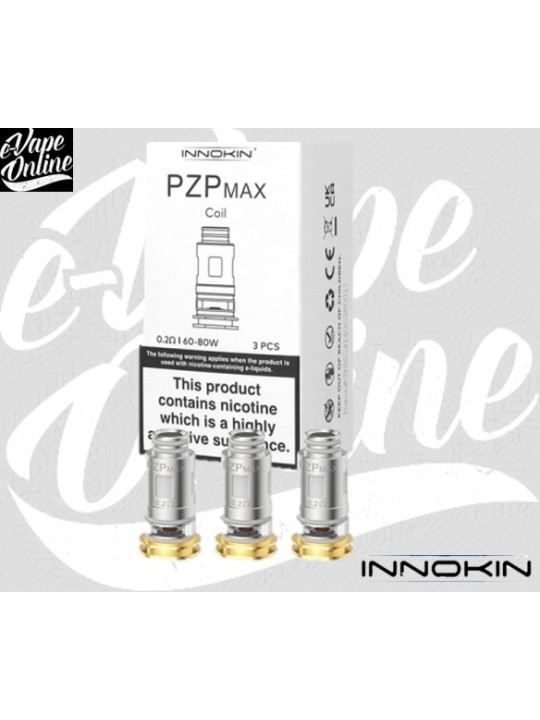 Pack de 3 résistances PZP MAX - Innokin - e-vapeonline.com
