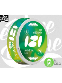 Fleurs CBD - AMNESIA 2.5G - IZI - e-vapeonline.com