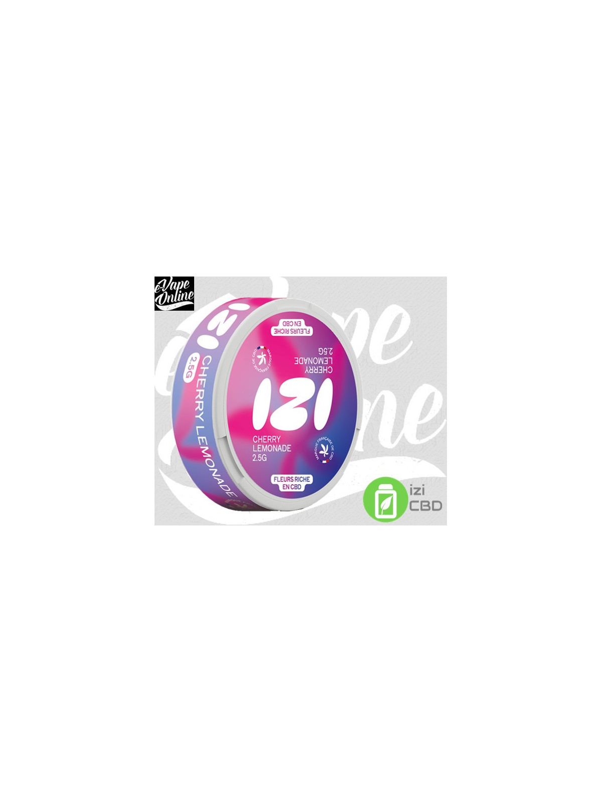 Fleurs CBD - CHERRY LEMONADE 2.5G - IZI - e-vapeonline.com