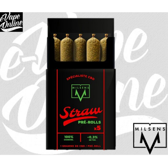 CBD - PRE ROLL STRAW Pack 5...