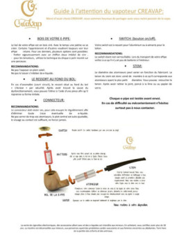 E-Pipe - KIT BENT 18350 - Créavap - e-vapeonline.com