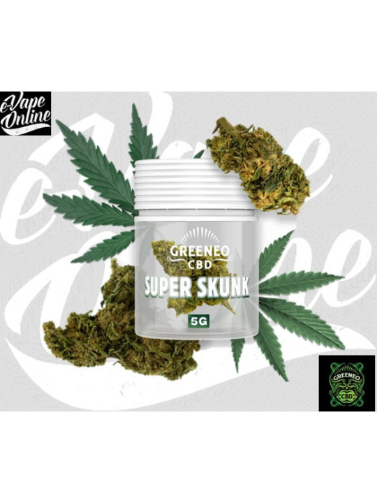 Fleurs CBD - SUPER SKUNK - Greeneo - e-vapeonline.com