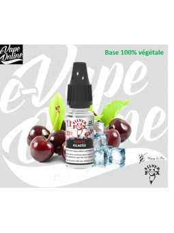 Sels de nicotine - CERISE NOIRE GLACée 10ml - Silver Fox - e-vapeonline.com