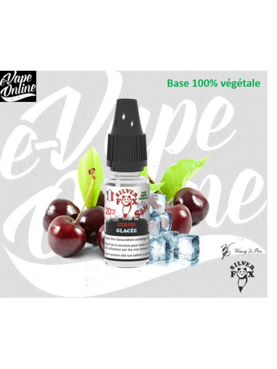 Sels de nicotine - CERISE NOIRE 10ml - Silver Fox