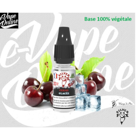 Sels de nicotine - CERISE NOIRE 10ml - Silver Fox