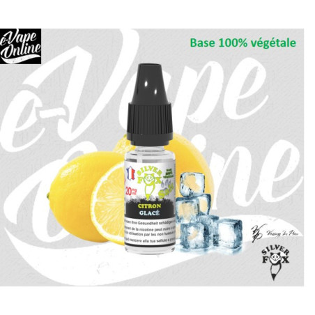 Sels de nicotine - CITRON 10ml - Silver Fox