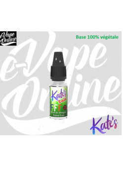 Sels de nicotine - FRUIT DU DRAGON, FRAISE FRAIS (FFF) 10ml - Kate's - e-vapeonline.com