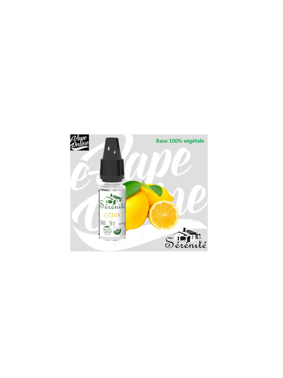E-Liquide - CITRON 10ml - SERENITE