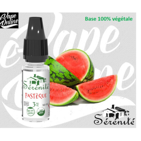 E-Liquide - PASTEQUE 10ml - SERENITE