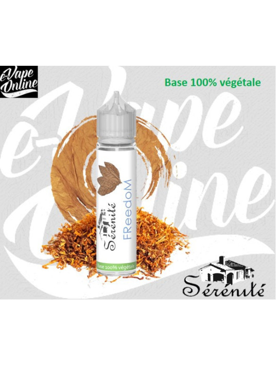 E-Liquide - FReeDoM 50ml - Sérénité - e-vapeonline.com