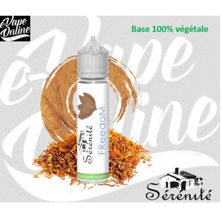 E-Liquide - FReeDoM 50ml - Sérénité - e-vapeonline.com